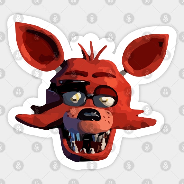 Foxy [FNAF] Sticker by Tad